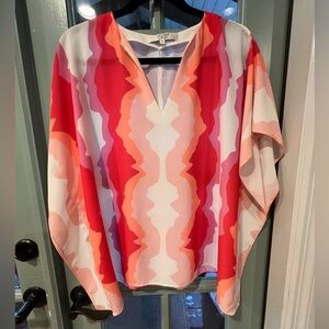 Crosby Women's blouse - Red and Pink